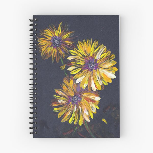 Item preview, Girasoles en negro designed and sold by Maureen Zmak.