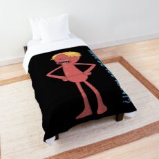 Red Meeseeks - Rick and Morty Comforter