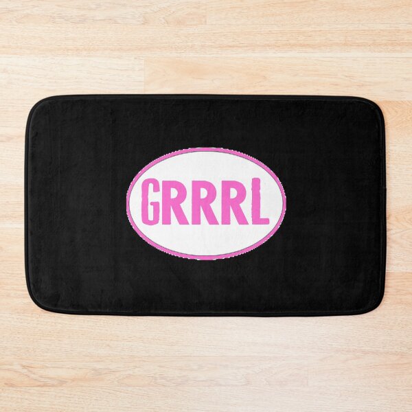Item preview, Grrrl Oval Sticker Type designed and sold by SerpentSkyArts.