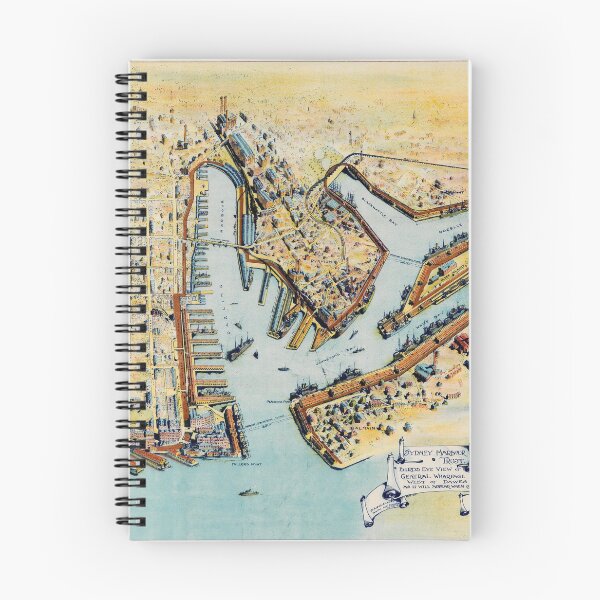 Item preview, Map of Darling Harbour, Sydney 1912 designed and sold by anmm.