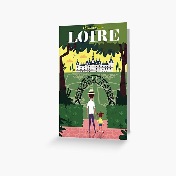 Aperçu de l'œuvre Affiche des châteaux de la Loire créée et vendue par GAGodel.