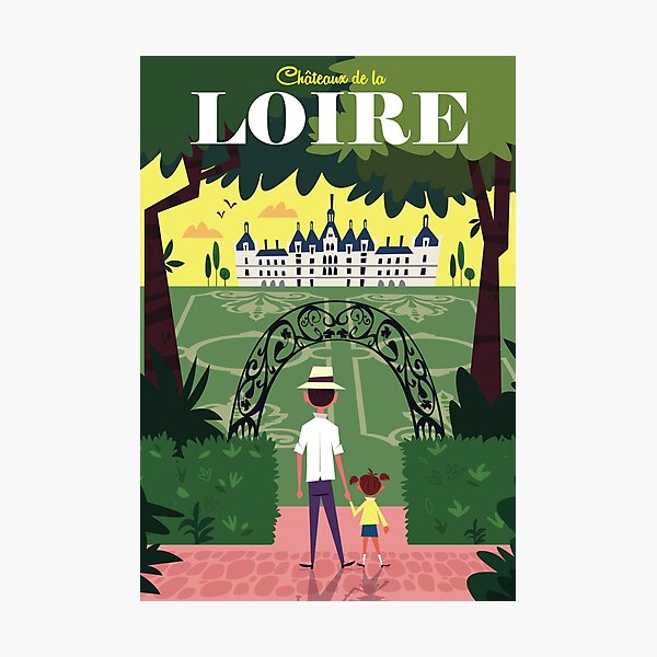 Item preview, Chateaux de la Loire Poster designed and sold by GAGodel.