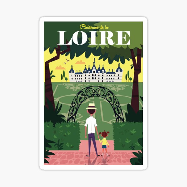 Artikel-Vorschau von Plakat der Schlösser der Loire, designt und verkauft von GAGodel.