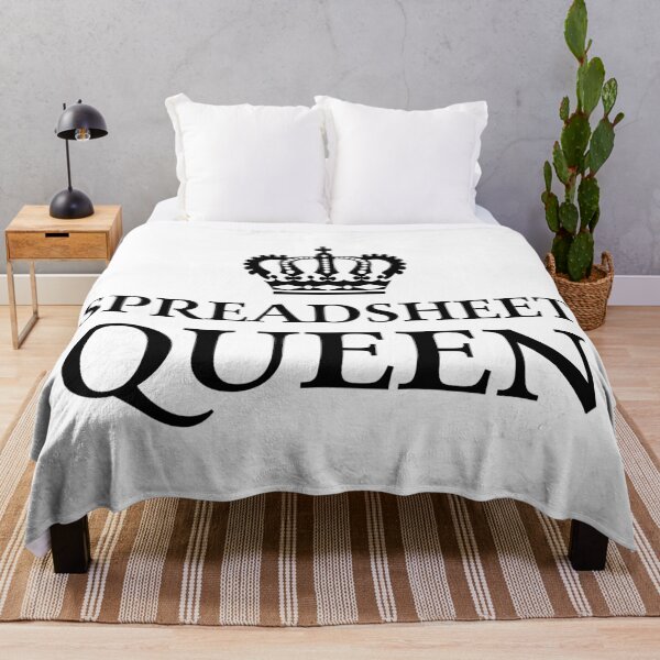 Item preview, Spreadsheet Queen designed and sold by teesaurus.