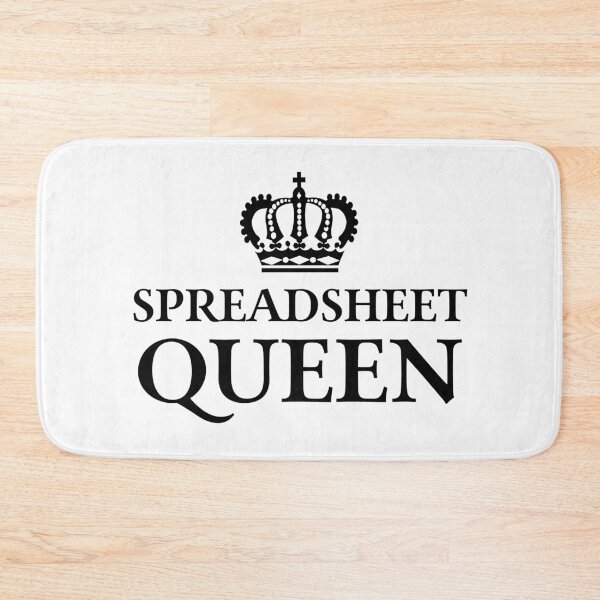 Item preview, Spreadsheet Queen designed and sold by teesaurus.