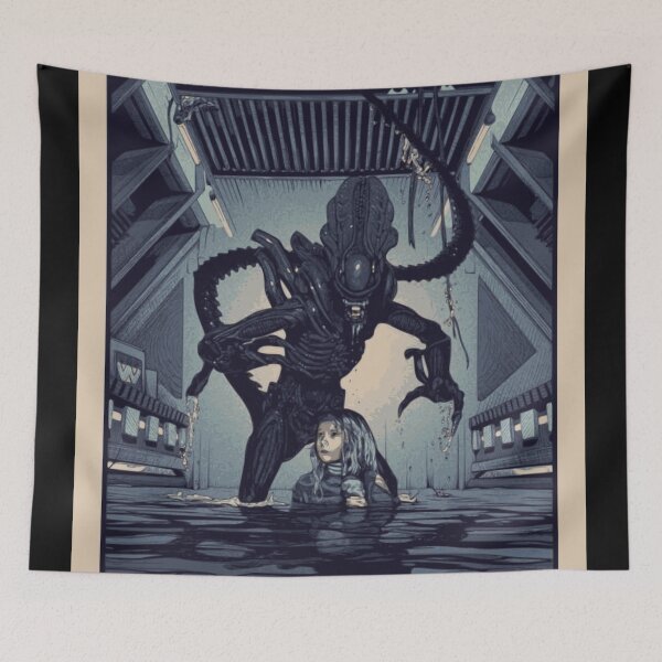 Item preview, Aliens: The Movie Fanart - Sci-Fi Horror Design designed and sold by L. Layne.