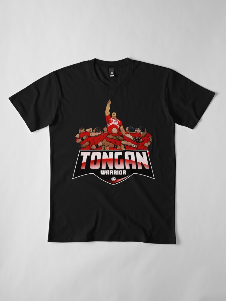 "Tongan Warrior" Tshirt by lincolnmoa Redbubble