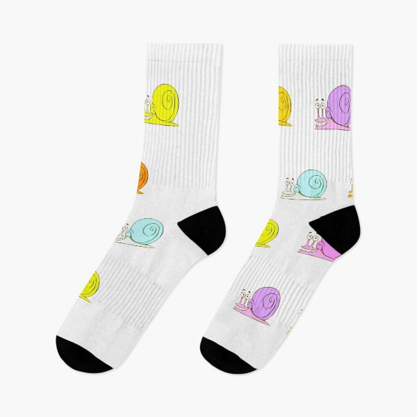 Item preview, Funny Cartoon Snails | Soft Colors and Fun Design designed and sold by lucamendieta.