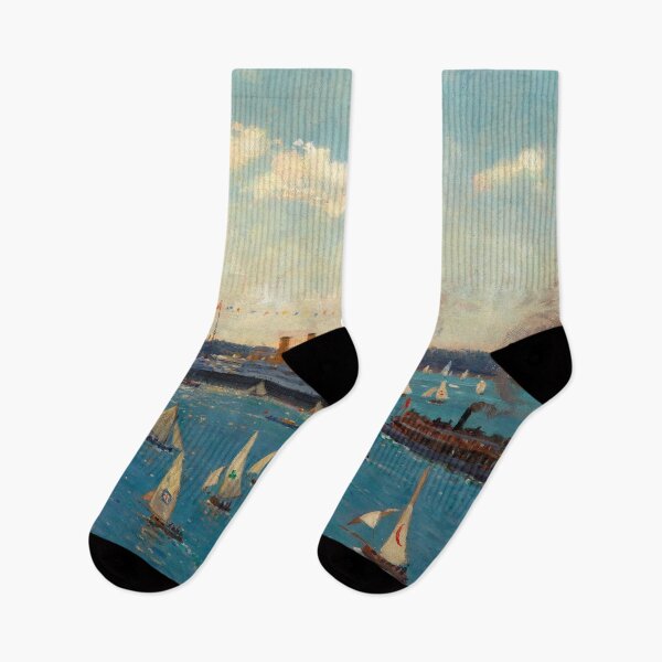 Item preview, The Flagship the Orient Company's RMS OSTERLEY Anniversary Regatta Sydney Harbour c 1925 designed and sold by anmm.