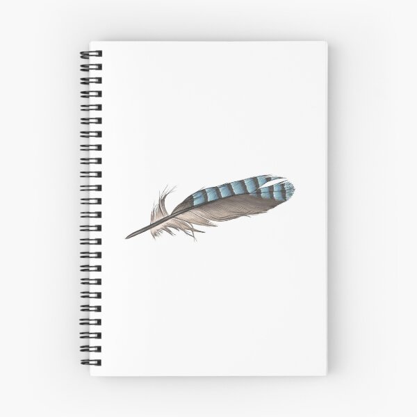 Item preview, Garrulus Jay Bird Feather Illustration designed and sold by NaliniLe.
