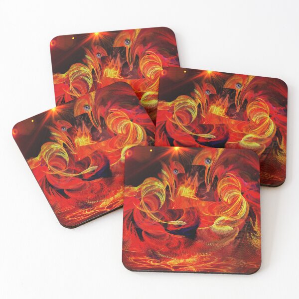Item preview, Two fiery roosters designed and sold by ivanoel.