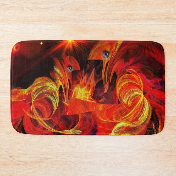 Item preview, Two fiery roosters designed and sold by ivanoel.
