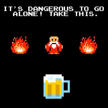 Artwork thumbnail, Its dengerous to go without beer by Retro-Freak