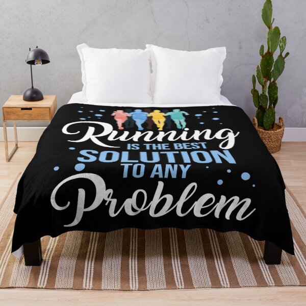 Item preview, Funny Running Lover Gift - Best Solution To Any Problem - Runner designed and sold by kntranhoang.