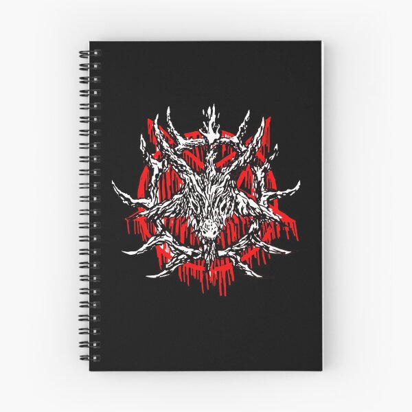 Item preview, Goat Pentagram Sacrifice Occult Witchcraft Skull by KRAFTD designed and sold by kraftd.