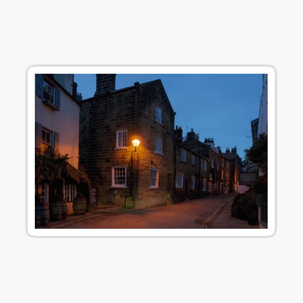 Robin Hoods Bay - Evening Glow Sticker