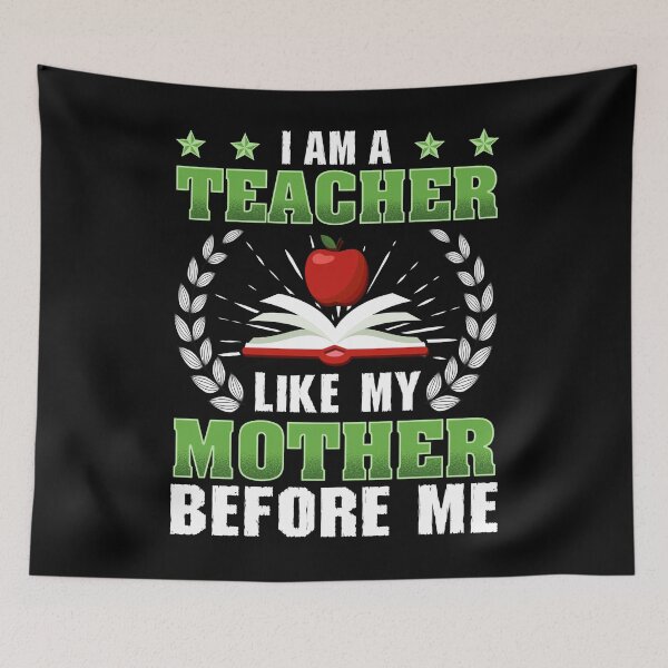 Item preview, Proud Teacher Gift - Like My Mother Before Me - Teaching designed and sold by kntranhoang.