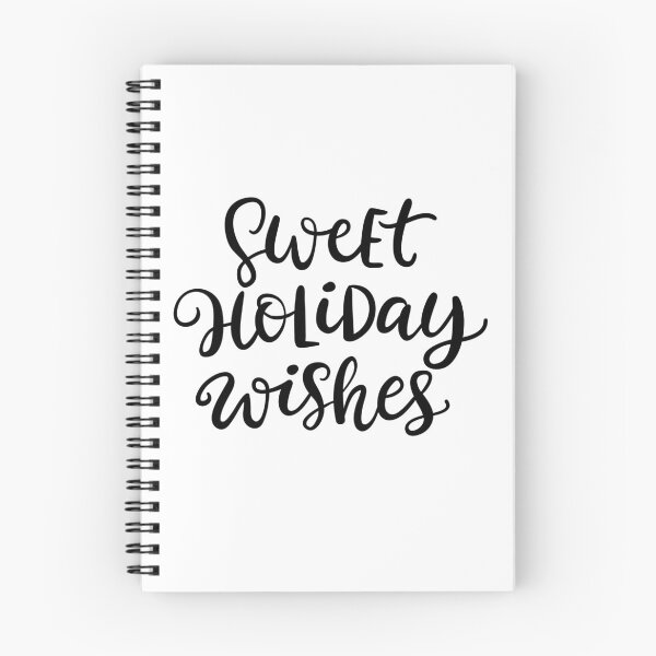 Item preview, Motivational Inspirational and Positive quote - Sweet holiday wishes typography text art by Word Fandom - wordfandom designed and sold by Kerry Pritchard.