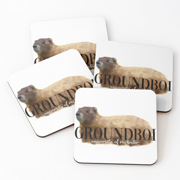 Item preview, Groundhog / Groundboi Sticker University of Rochester designed and sold by Syanis Yarí Vargas González.