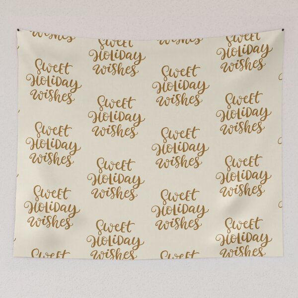 Item preview, Motivational Inspirational and Positive quote - Sweet holiday wishes typography text art by Word Fandom - wordfandom designed and sold by Kerry Pritchard.