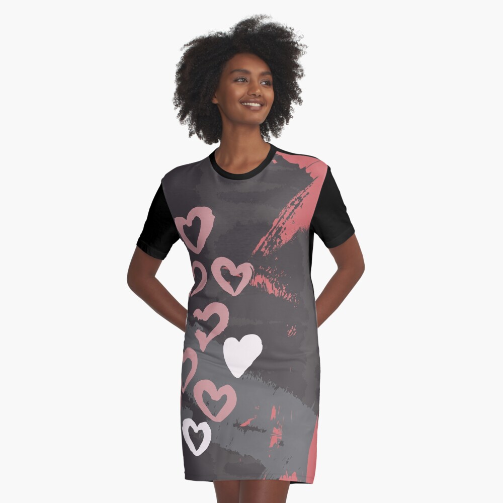 Item preview, Graphic T-Shirt Dress designed and sold by HoopandHoller.