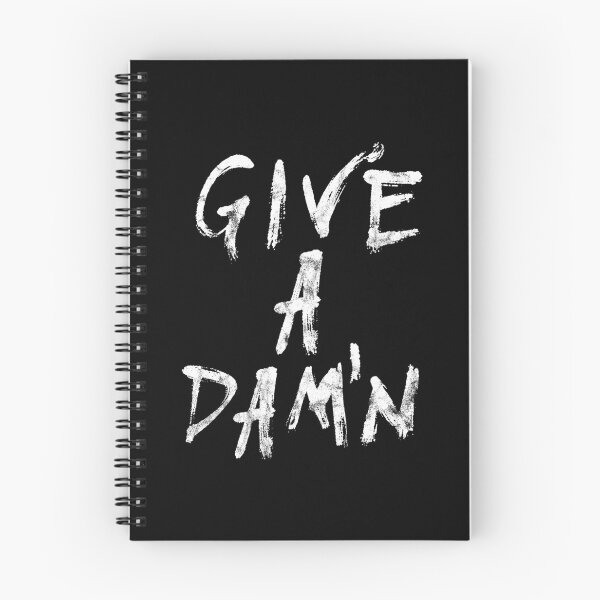 Item preview, GIVE A DAMN STATEMENT HANDWRITTEN BY SUBGIRL designed and sold by SUBGIRL.