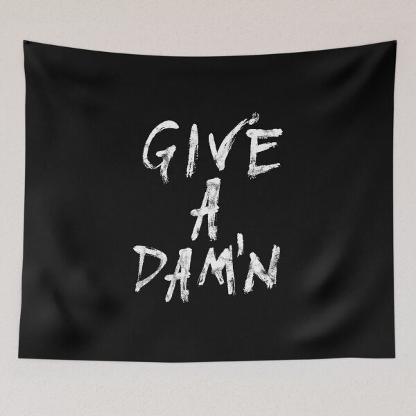 Item preview, GIVE A DAMN STATEMENT HANDWRITTEN BY SUBGIRL designed and sold by SUBGIRL.