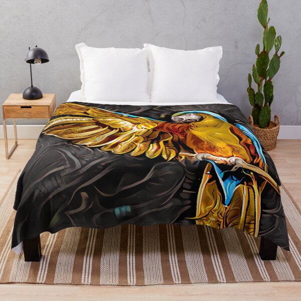 Item preview, painted parrot designed and sold by watwateroo.