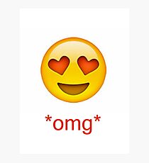 Emoji Wall Art heart eyes emoji: wall art | redbubble Emoji Wall Art heart eyes emoji: wall art | redbubble