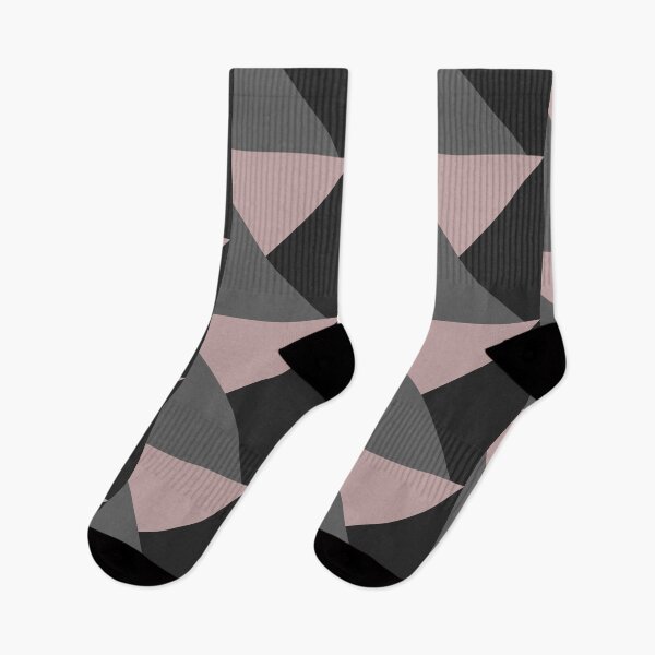 Item preview, Dusty Blush meets Charcoal & Gray Geometric #1 #minimal #decor #art designed and sold by Anita's & Bella's Art.