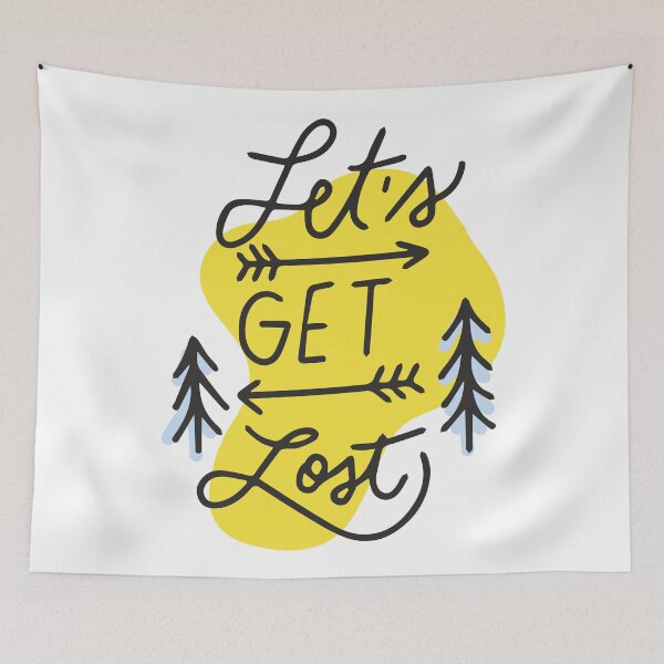 Item preview, Let's get lost designed and sold by wolfncat.