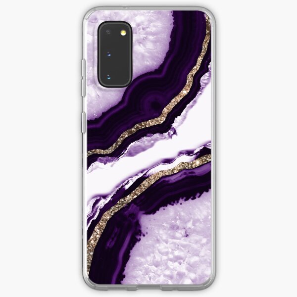 Agate Glitter Glam #13 #gem #decor #art Samsung Galaxy Soft Case