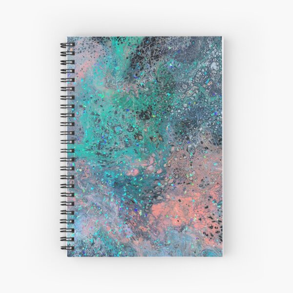 Cotton Candy Nebula Spiral Notebook