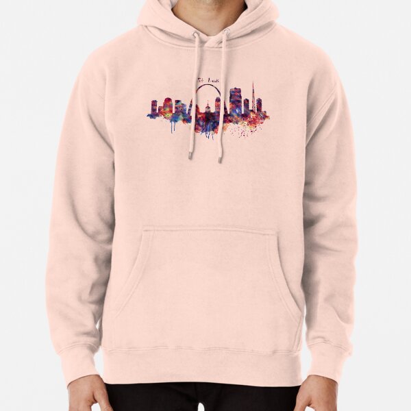 St. Louis Hoodie Adult Unisex Skyline St. Louis Missouri 