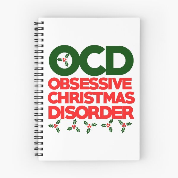 Aperçu de l'œuvre Trouble obsessionnel de Noël OCD créée et vendue par FrictionMaxxing.