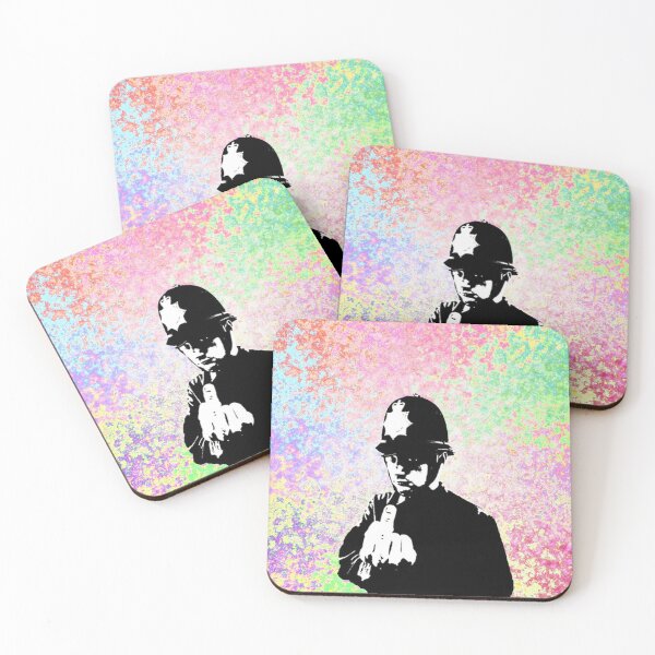 Item preview, Banksy - Rude Policeman designed and sold by RafikCreations.