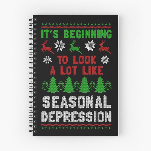 Item preview, It's Beginning To Look A Lot Like Seasonal Depression designed and sold by Yipptee Shirts.