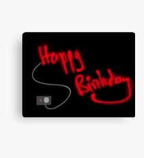 Happy Birthday Canvas Print
