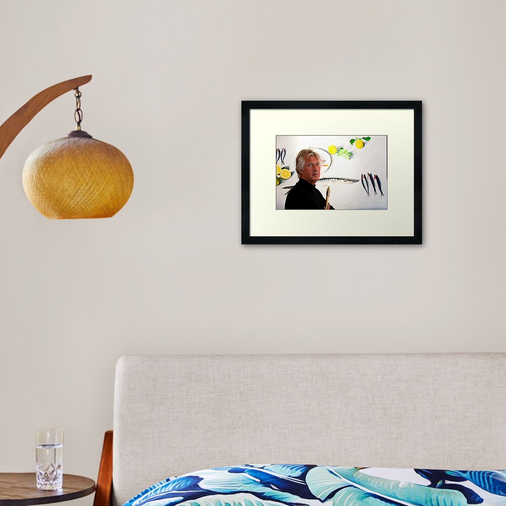 Alan Hydes Artist Framed Art Print
