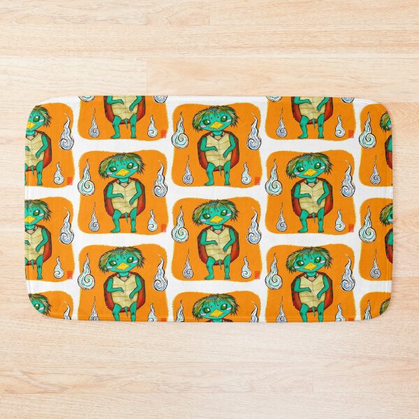 Item preview, Kappa Kawaii accompanied by their forest spirits designed and sold by Isabel Mónica García González.