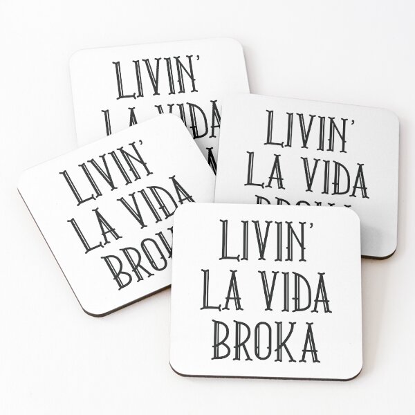 Item preview, Livin' La Vida Broka designed and sold by LuckyFoxDesigns.