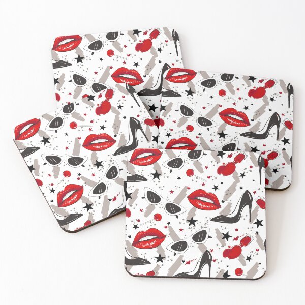 Item preview, red lipstick and high heels designed and sold by haroulita.