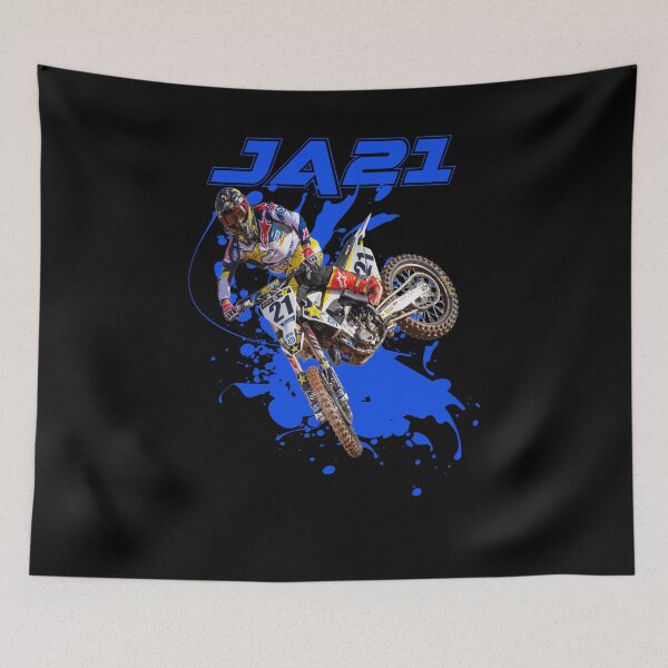 Item preview, Jason Anderson JA21 #21 Motocross and Supercross Champion Gift Design designed and sold by JohnyyBrap.