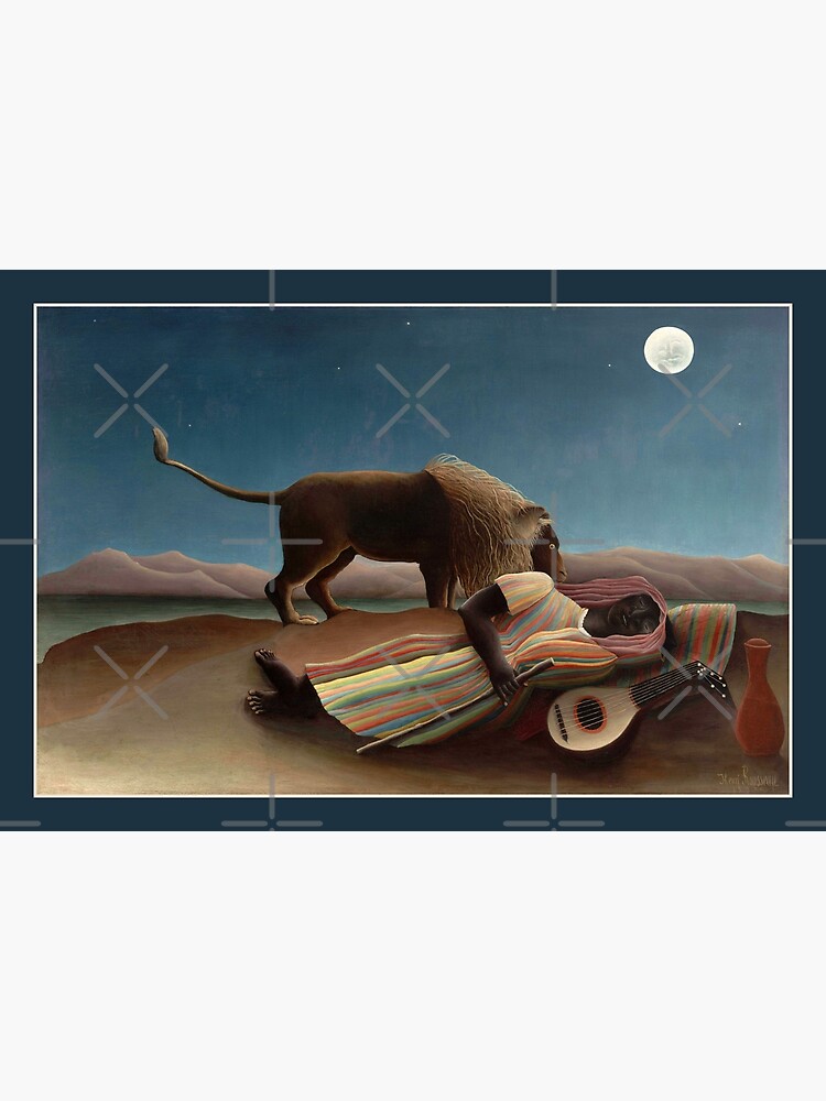 Henri Rousseau's The Sleeping Gypsy cheapest Wall Art Deco Print 16