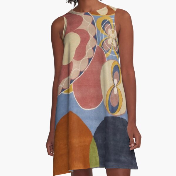 Hilma af Klint group iv no 2 A-Line Dress