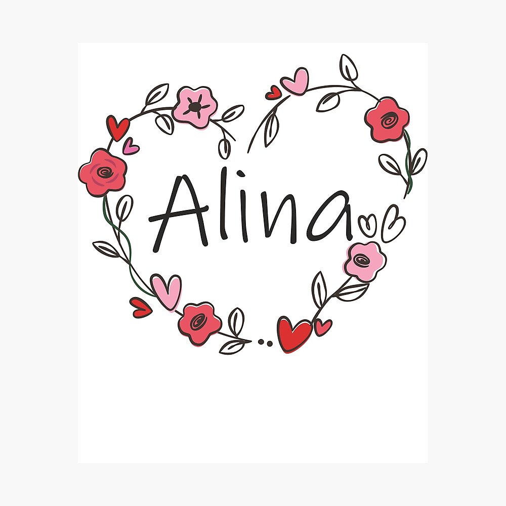 Alina with names, female names, Alina name, purple neon lights, horizontal  text, HD wallpaper | Peakpx