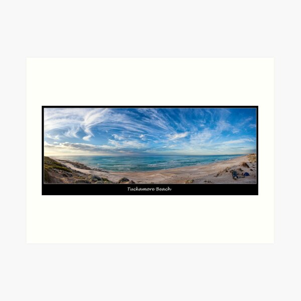 Tuckamore Beach. Art Print