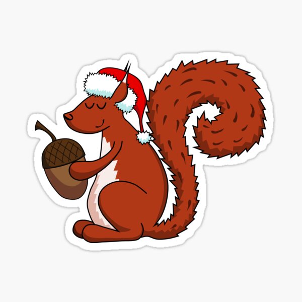 Item preview, Christmas Squirrel designed and sold by Jellie.