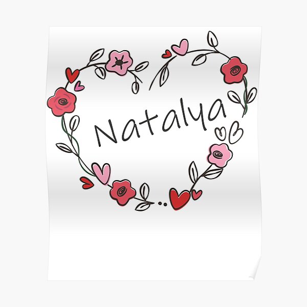 "Natalya" Poster for Sale by oleo79 | Redbubble