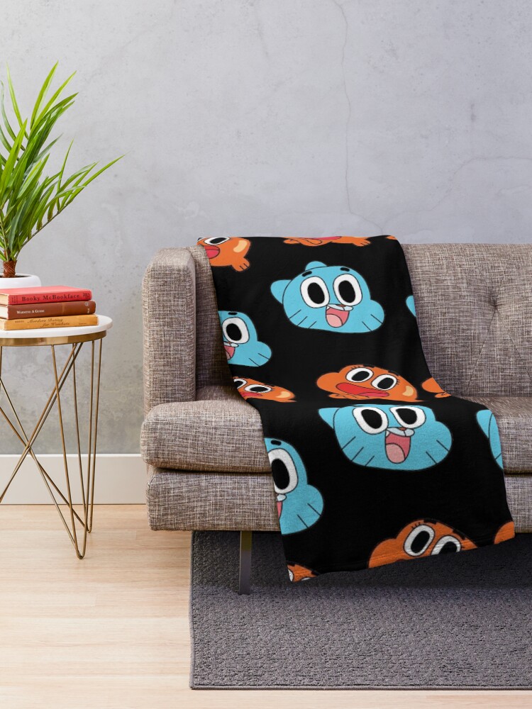 Alternate view of Darwin And Gumball Throw Blanket
